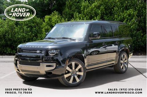 Santorini Black 2026 Land Rover Defender P500 V8