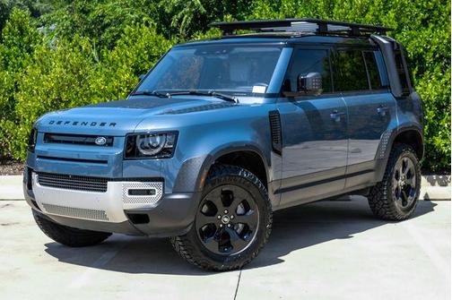 Tasman Blue 2025 Land Rover Defender P300