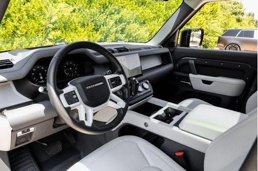 Tasman Blue 2025 Land Rover Defender P300