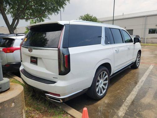 Crystal White 2022 Cadillac Escalade ESV Premium Luxury Platinum