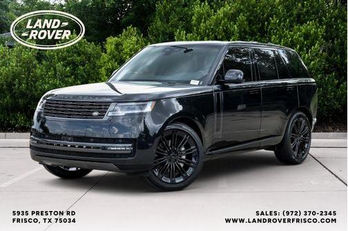 Santorini Black 2026 Land Rover Range Rover P400 SE