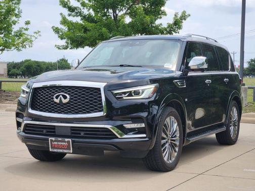 Black Obsidian 2018 INFINITI QX80 Base