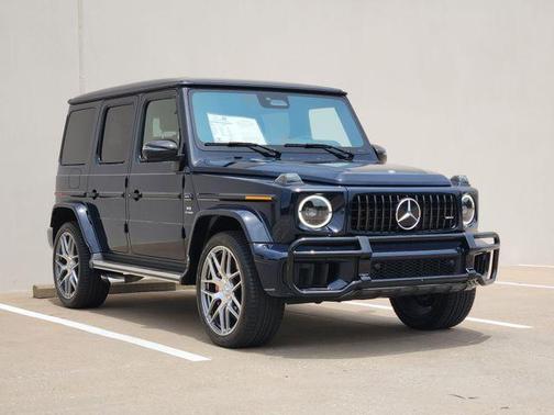 Blue 2025 Mercedes-Benz AMG G 63 4MATIC