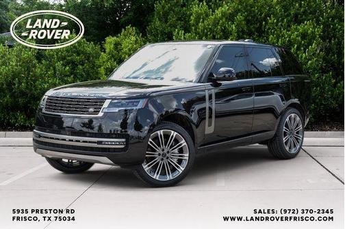 Santorini Black 2026 Land Rover Range Rover P530 SE