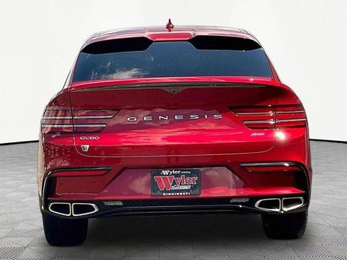 Red 2026 Genesis GV80 Coupe 3.5T e-SC