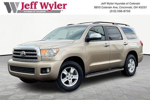 Gold 2008 Toyota Sequoia Limited