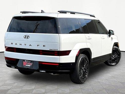 White 2026 Hyundai SANTA FE HEV Calligraphy