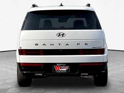White 2026 Hyundai SANTA FE HEV Calligraphy