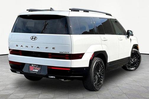 White 2026 Hyundai SANTA FE HEV Calligraphy