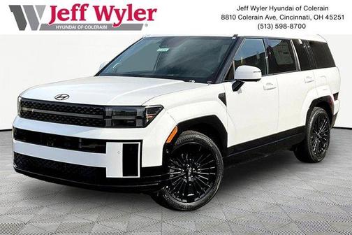 White 2026 Hyundai SANTA FE HEV Calligraphy
