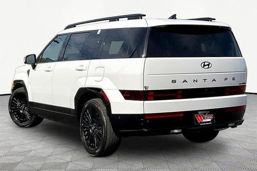 White 2026 Hyundai SANTA FE HEV Calligraphy