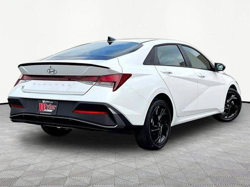 White 2026 Hyundai ELANTRA SEL Sport