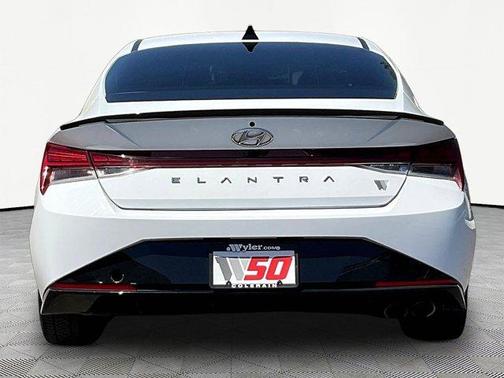 Ceramic White 2023 Hyundai ELANTRA N Line