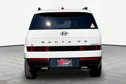 White 2026 Hyundai SANTA FE HEV Calligraphy