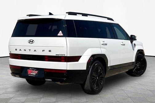 White 2026 Hyundai SANTA FE HEV Calligraphy