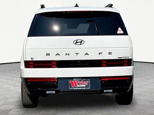 White 2026 Hyundai SANTA FE HEV Calligraphy