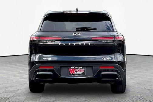 Diamond Black 2025 INFINITI QX60 Luxe