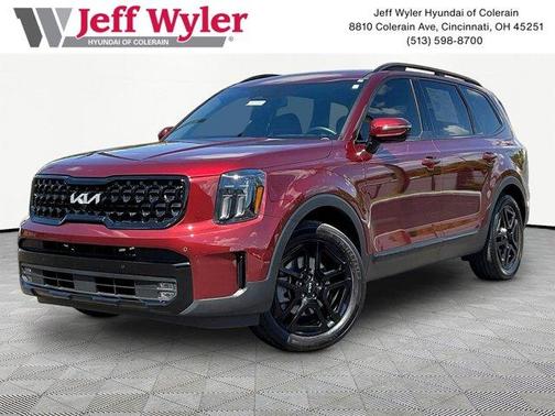 Red 2024 Kia Telluride SX