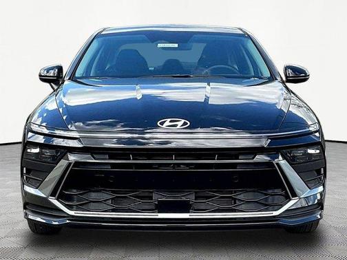 Black 2026 Hyundai SONATA Hybrid Blue