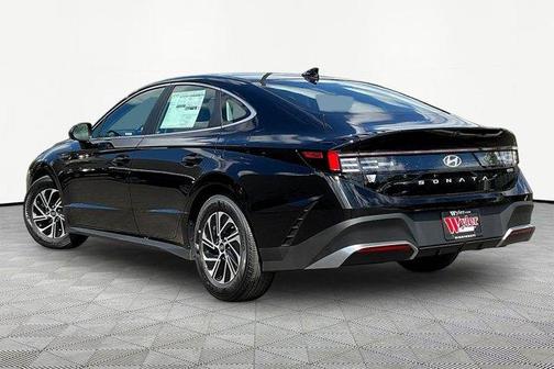 Black 2026 Hyundai SONATA Hybrid Blue