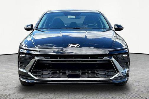 Black 2026 Hyundai SONATA Hybrid Blue