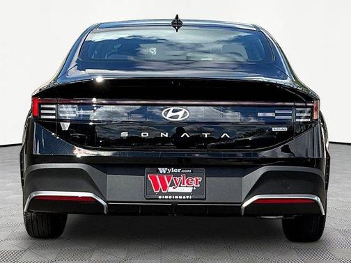 Black 2026 Hyundai SONATA Hybrid Blue