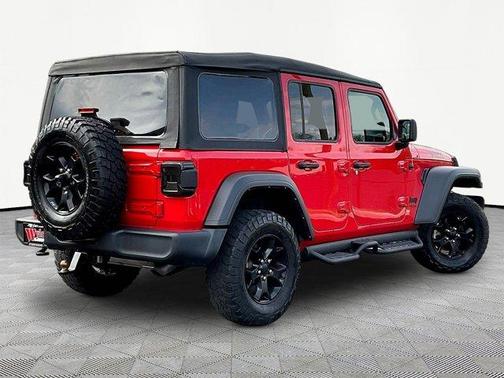 Firecracker Red Clearcoat 2022 Jeep Wrangler Unlimited Sport