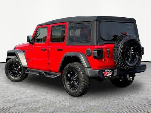 Firecracker Red Clearcoat 2022 Jeep Wrangler Unlimited Sport