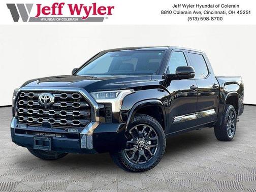 Midnight Black Metallic 2023 Toyota Tundra Platinum