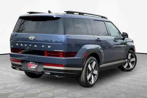 Atlantic Blue 2026 Hyundai SANTA FE HEV Limited