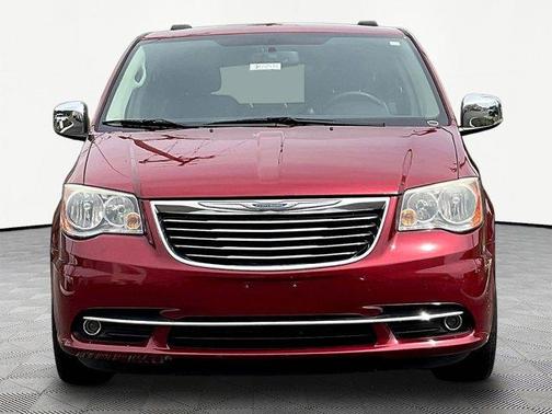 Deep Cherry Red Crystal Pearl 2013 Chrysler Town & Country Touring-L