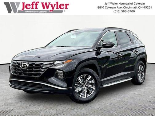 Phantom Black 2023 Hyundai TUCSON Hybrid Blue