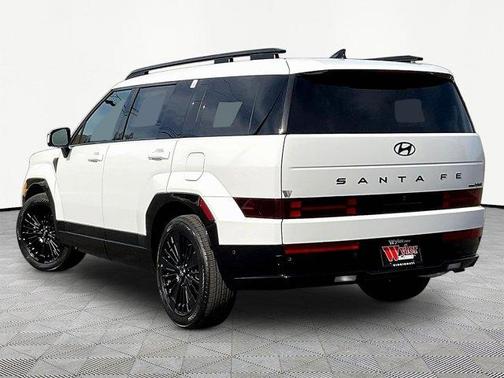 White 2026 Hyundai SANTA FE HEV Calligraphy