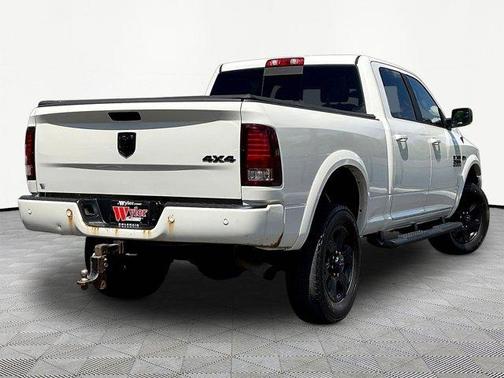 Pearl White 2018 RAM 2500 Laramie