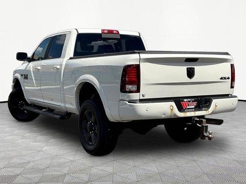 Pearl White 2018 RAM 2500 Laramie