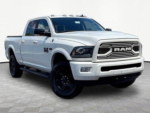 Pearl White 2018 RAM 2500 Laramie