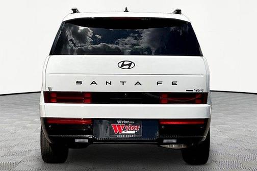 White 2026 Hyundai SANTA FE HEV Calligraphy