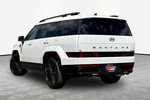 White 2026 Hyundai SANTA FE HEV Calligraphy