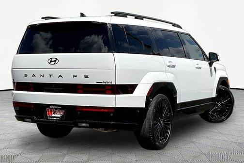 White 2026 Hyundai SANTA FE HEV Calligraphy
