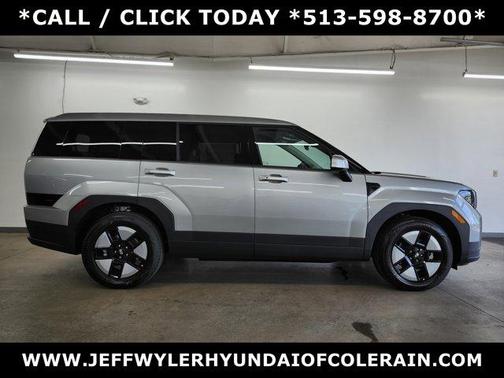 Shimmering Silver 2026 Hyundai SANTA FE HEV SE