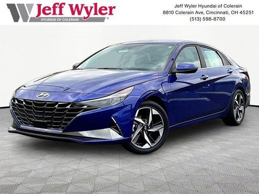 Intense Blue 2023 Hyundai ELANTRA HEV Limited