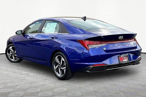 Intense Blue 2023 Hyundai ELANTRA HEV Limited