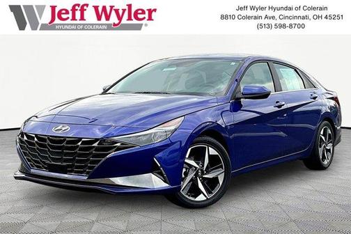 Intense Blue 2023 Hyundai ELANTRA HEV Limited