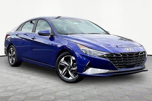 Intense Blue 2023 Hyundai ELANTRA HEV Limited