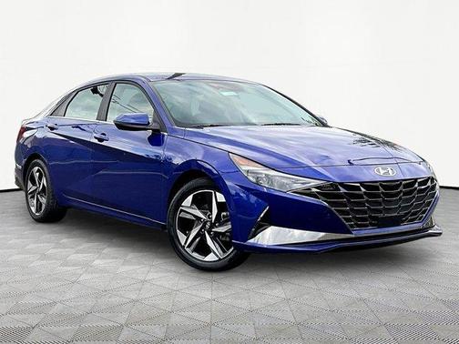 Intense Blue 2023 Hyundai ELANTRA HEV Limited