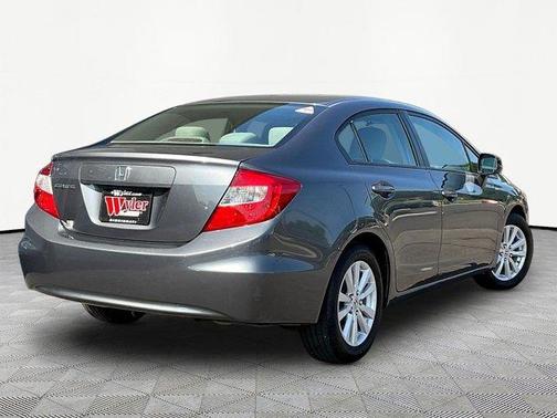 Cool Mist Metallic 2012 Honda Civic EX