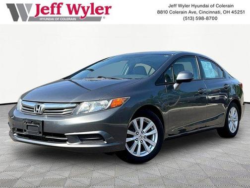 Cool Mist Metallic 2012 Honda Civic EX