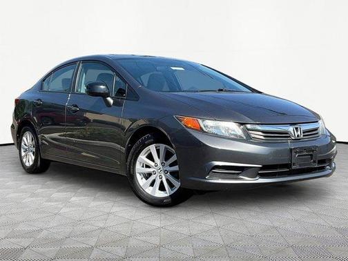 Cool Mist Metallic 2012 Honda Civic EX