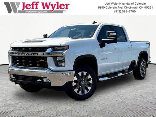 Summit White 2021 Chevrolet Silverado 2500 LT