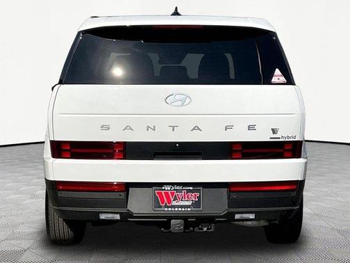 White 2026 Hyundai SANTA FE HEV SE